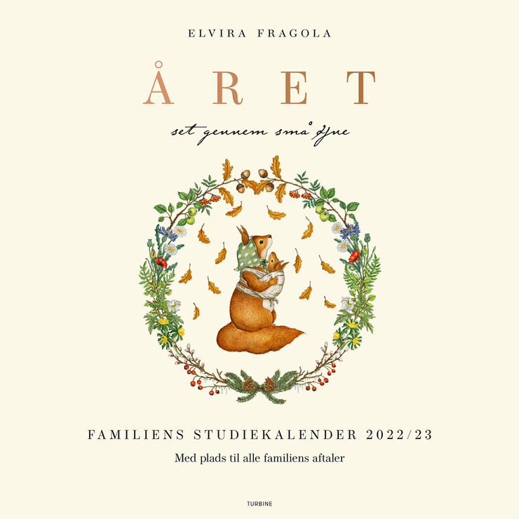 Bøger Året – Familiens Studiekalender 22/23 Gul & multi