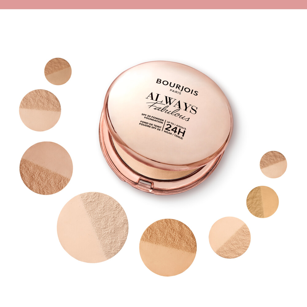 Bourjois Always Fabulous Compact Foundation Vanilla 21011 gr