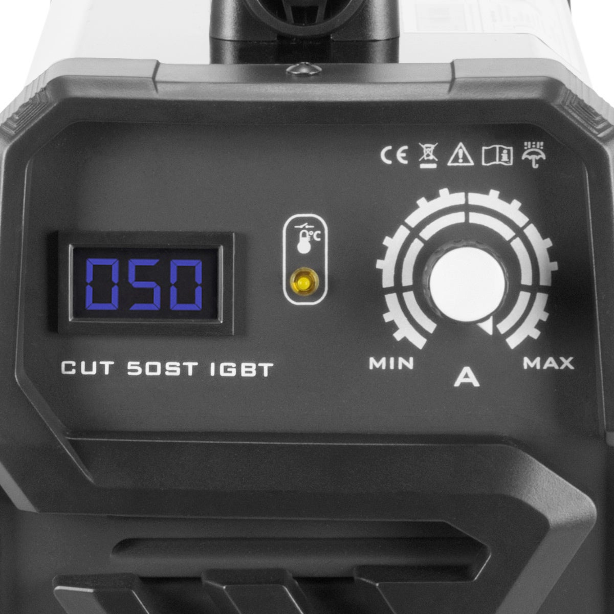 STAHLWERK CUT 50 ST IGBT plasmasnijder met 50 ampère, tot 14 mm snijcapaciteit