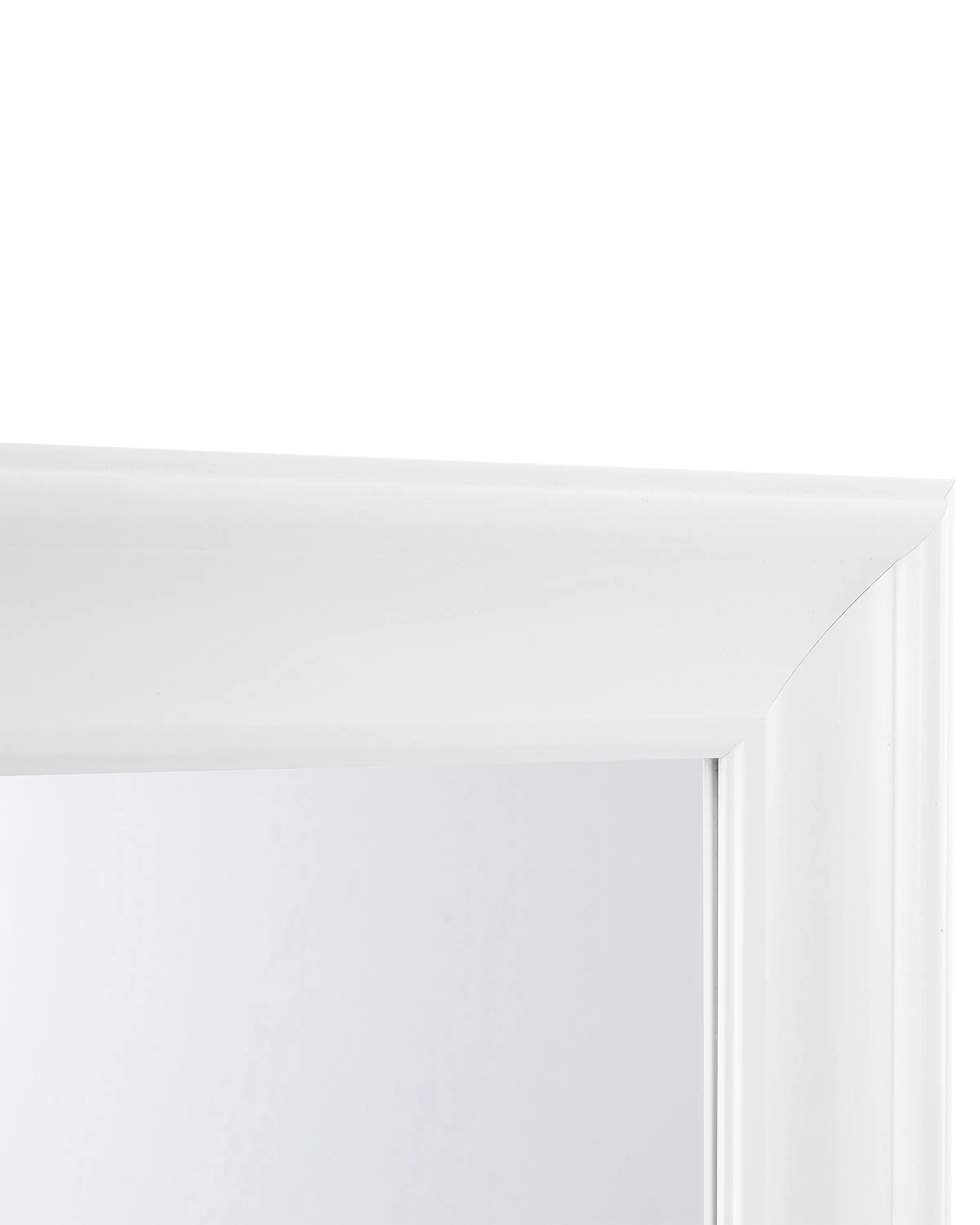 Wandspiegel LUNEL 51 cm 141 cm Wit