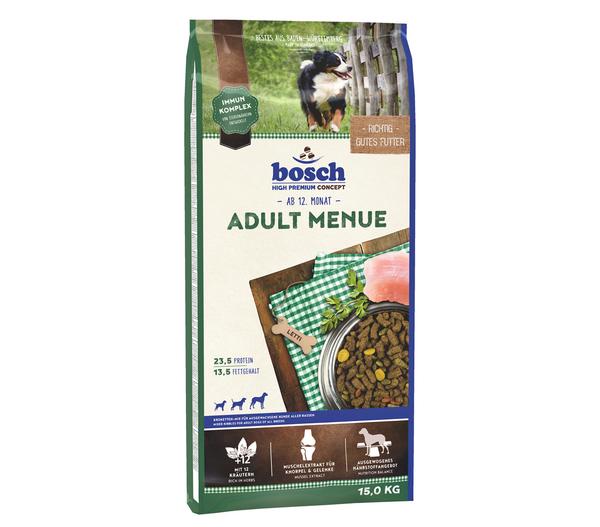 bosch Trockenfutter für Hunde Adult Menue