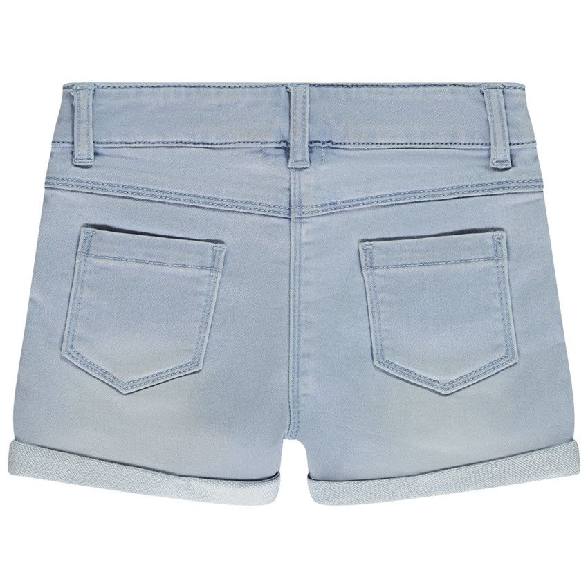 Short effet jean motif 