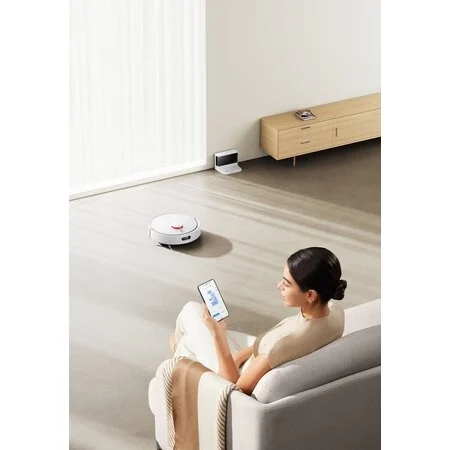 S20 Staubsaug-Roboter Staubsauger Nass / Trocken Bodenreinigung mit App Steuerung   Ladestation (BHR8629EU) - Weiss
