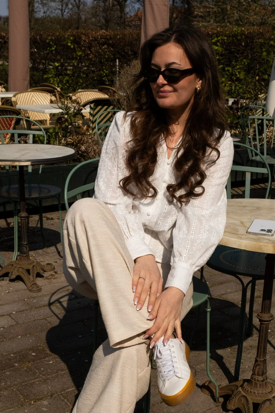 Neo Noir Massima Embroidery Blouse