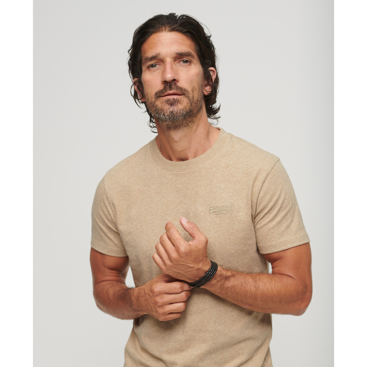 SUPERDRY<br>Camiseta gola squad com logo vintage