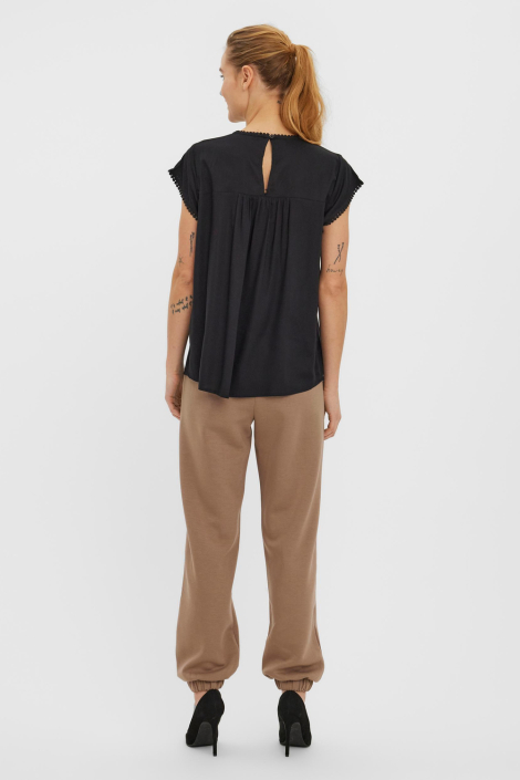 Vero Moda zwarte dames t-shirt
