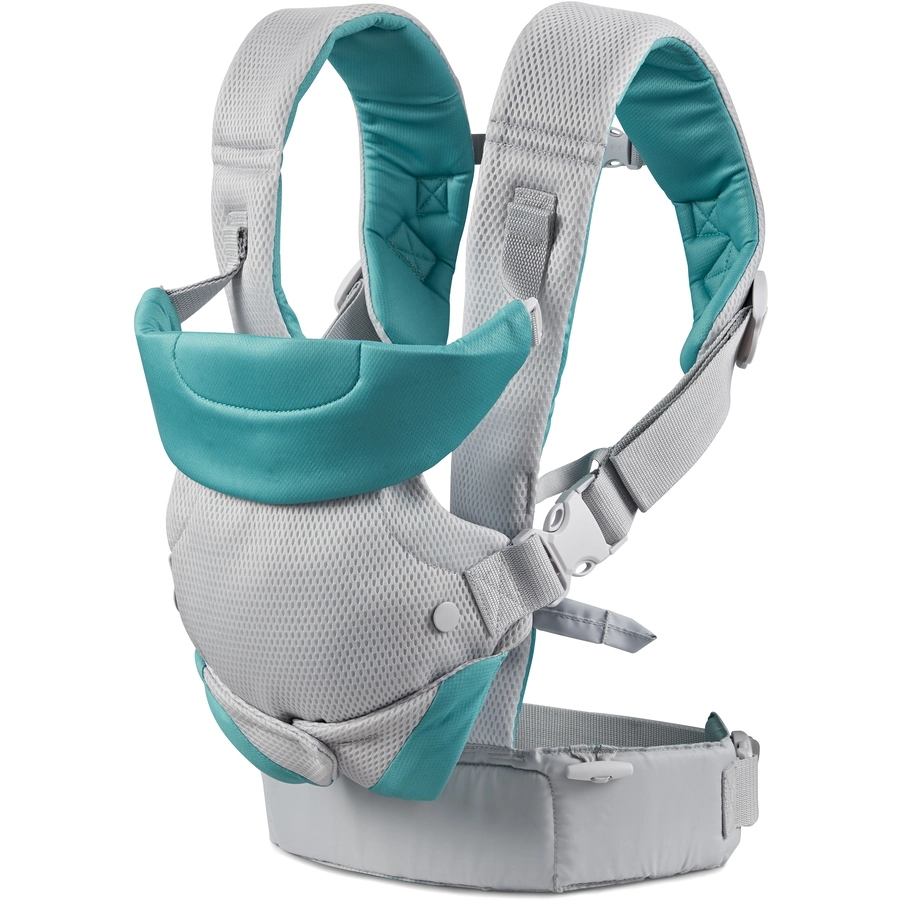 Infantino Babytrage Flip Advanced 4 in 1 mit Mesh-Gewebe Grey