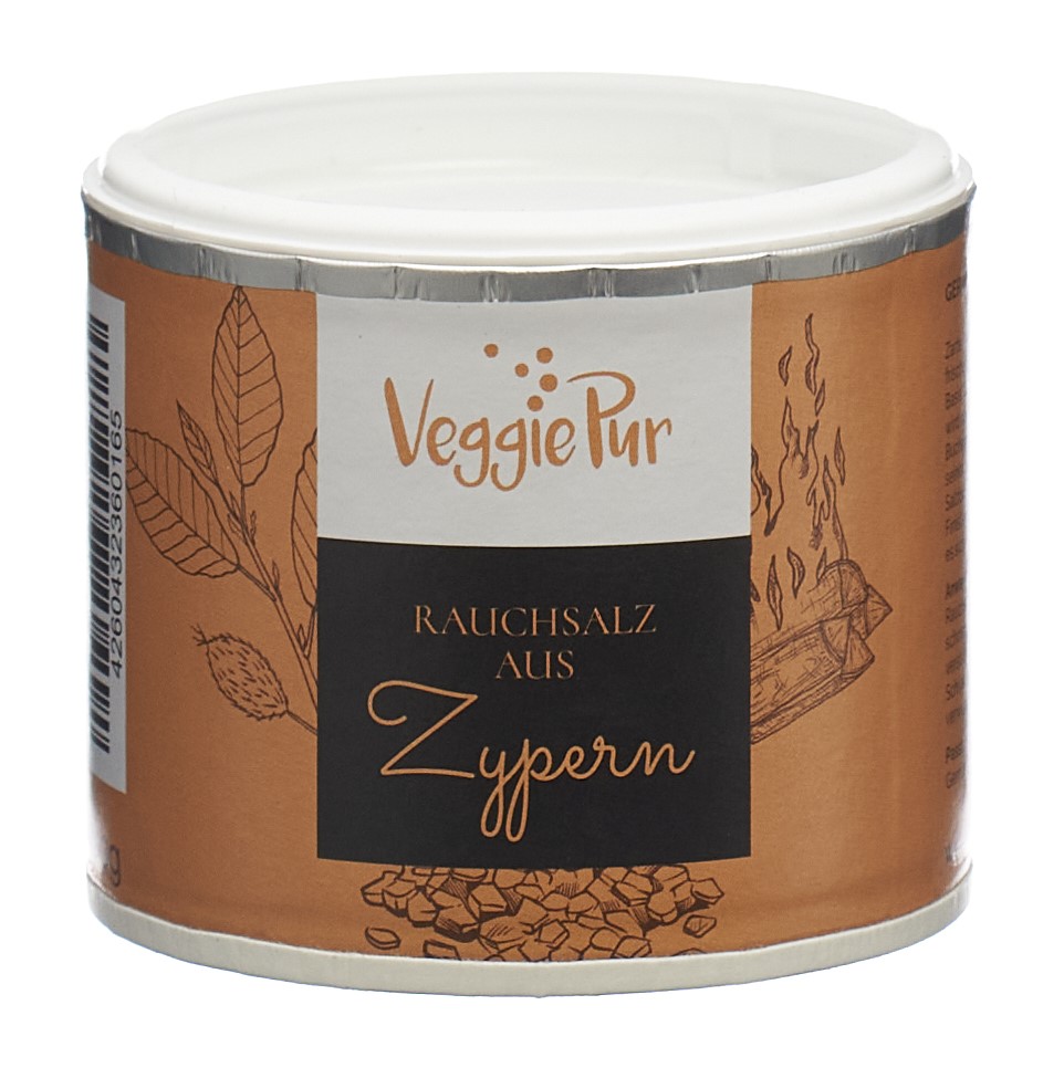 VeggiePur Geräuchertes Salzblatt<br>80 g, Dose, aus Zypern