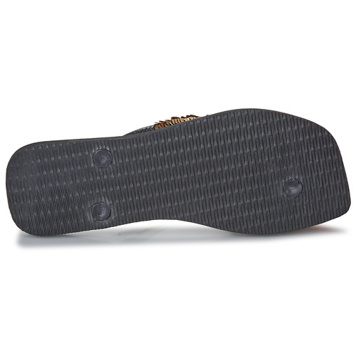 Havaianas - SLIM SQUARE MAGIC SEQUIN - Noir / Doré