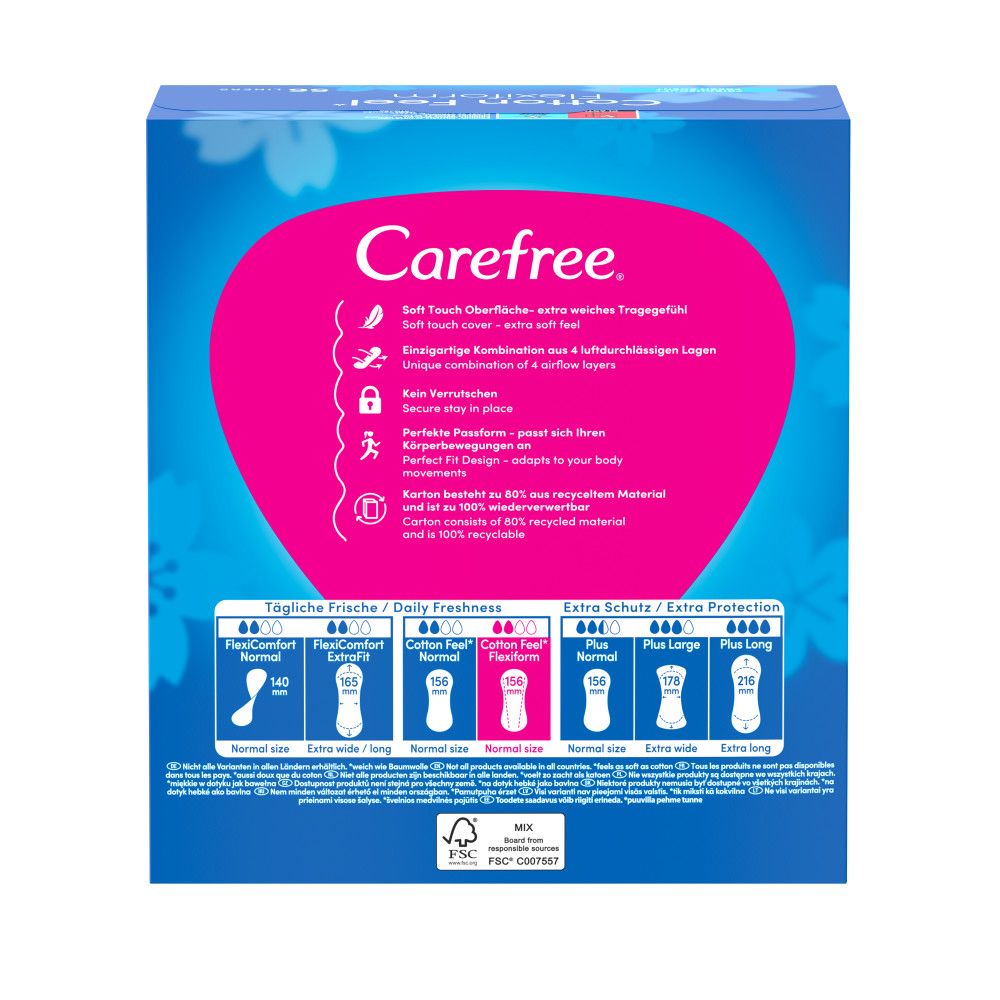 Carefree - Slipeinlagen 