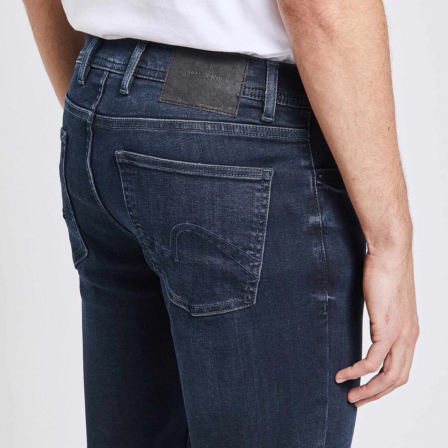 Jean slim urbanflex 4 longueurs Bleu