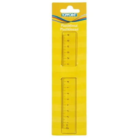 Stylex Lineal 16 cm Plastik