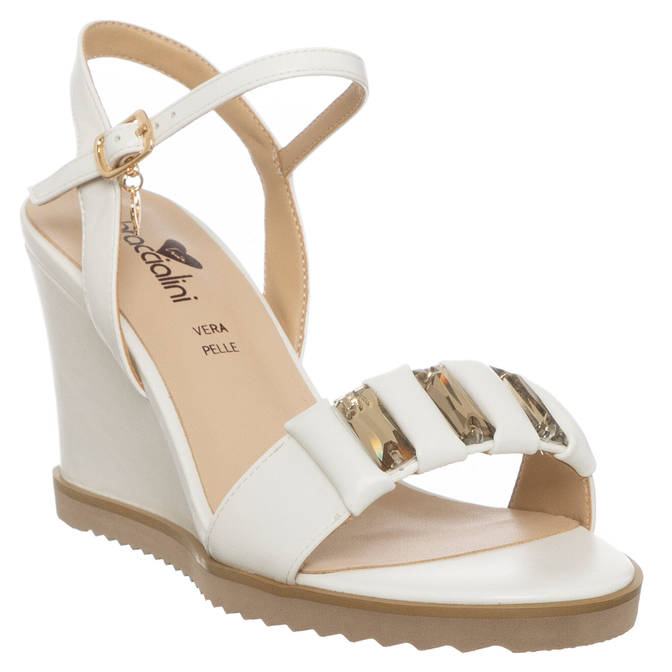 Tua By Braccialini Sandales Liani blanches - Talon 9 cm