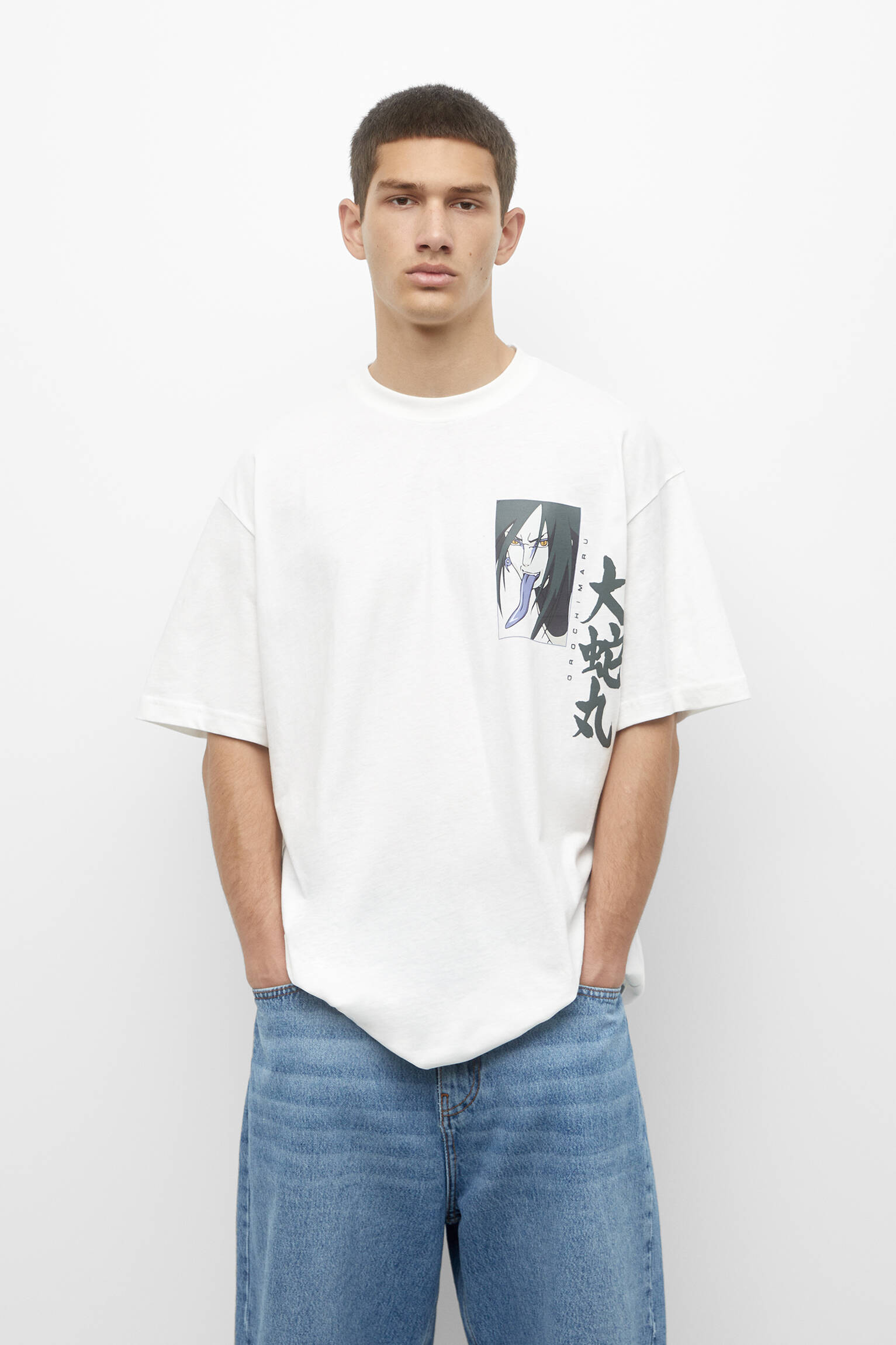 CAMISETA BRANCA OROCHIMARU - OFF WHITE