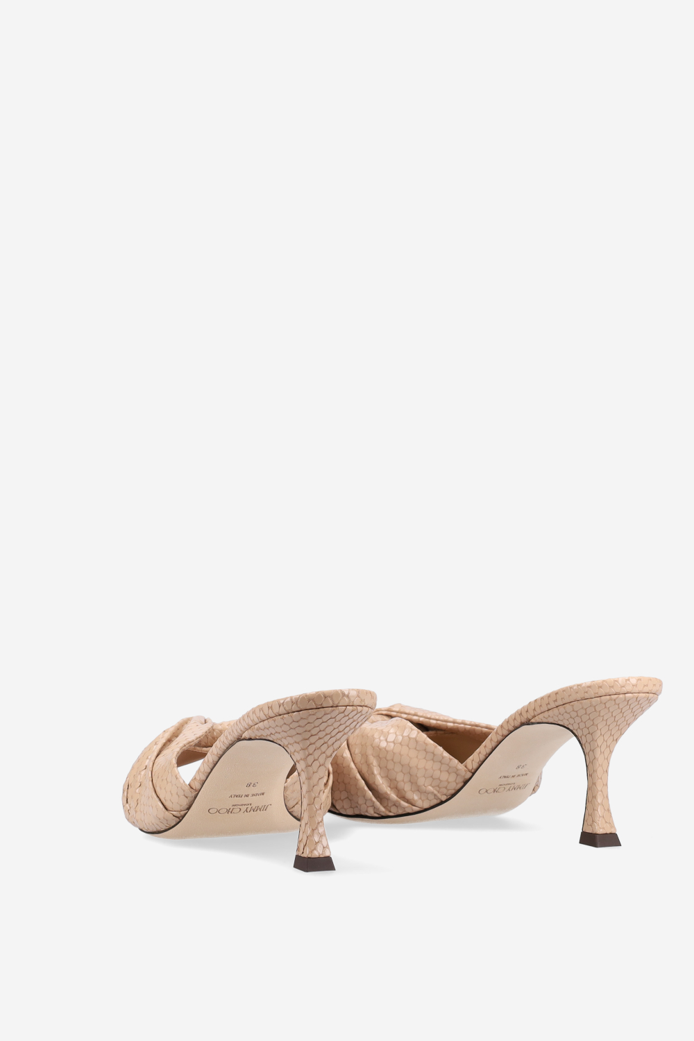 Skye twist leather sandals