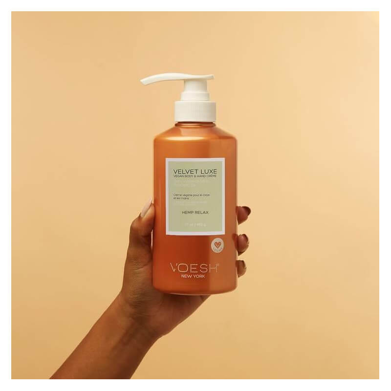 Crème mains & corps Chanvre Velvet Luxe 500 ML VOESH