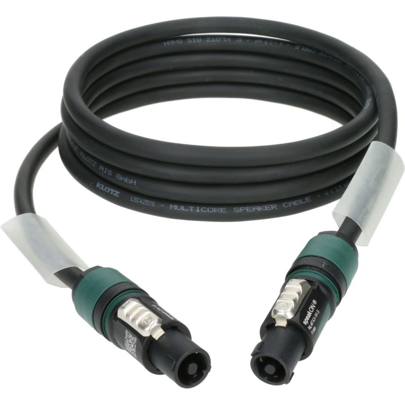 Klotz L42YSPLFF5000 speakerkabel speakON 4p F/F 50 meter