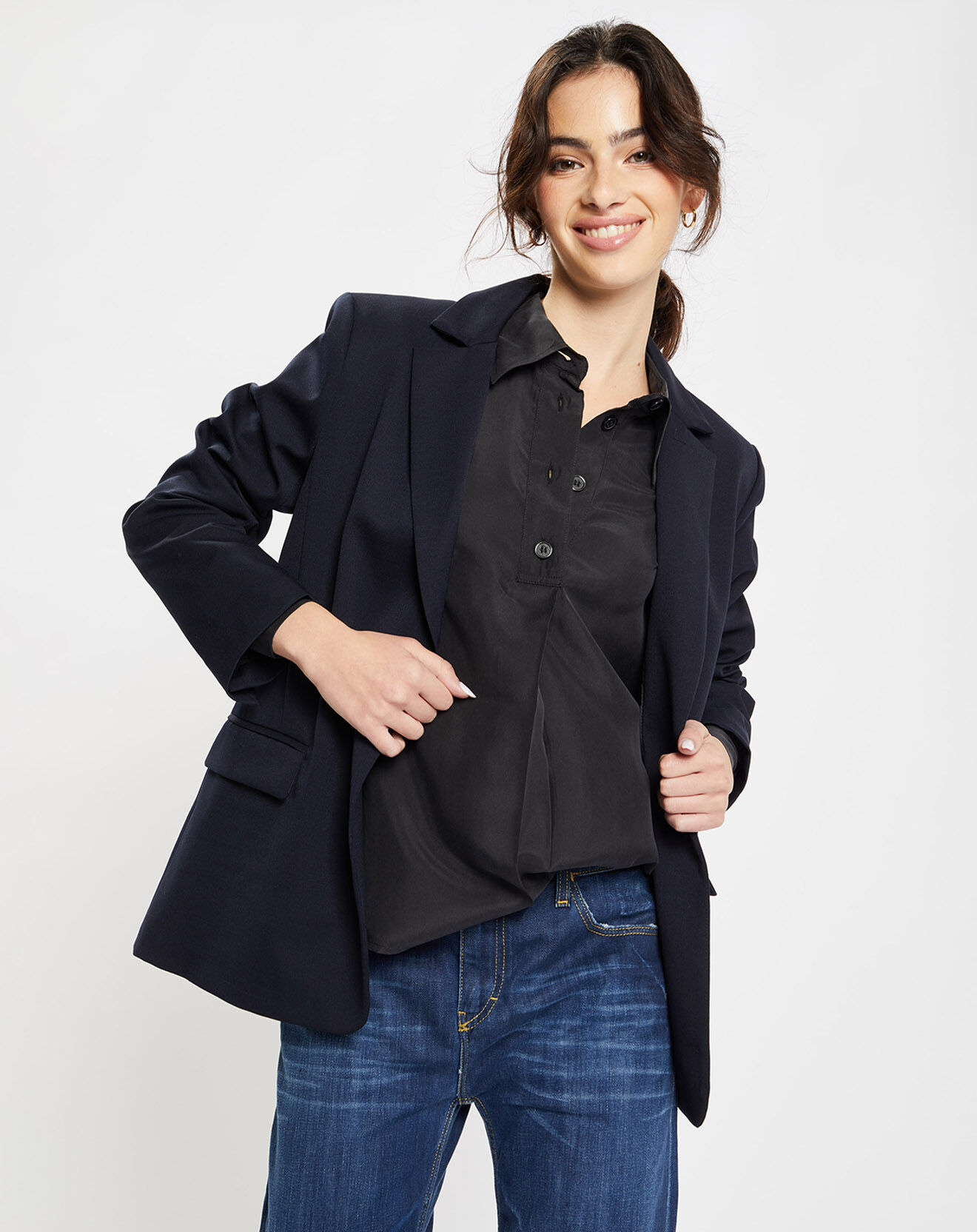 Jodhpur Veste Aloa bleu marine