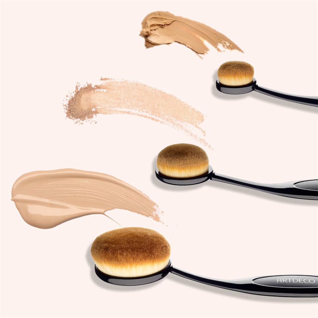Medium Oval Brush Premium Quality - 1un