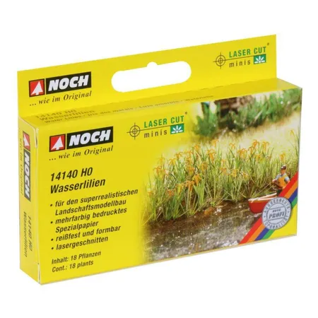 NOCH Wasserlilien, 18 Stück