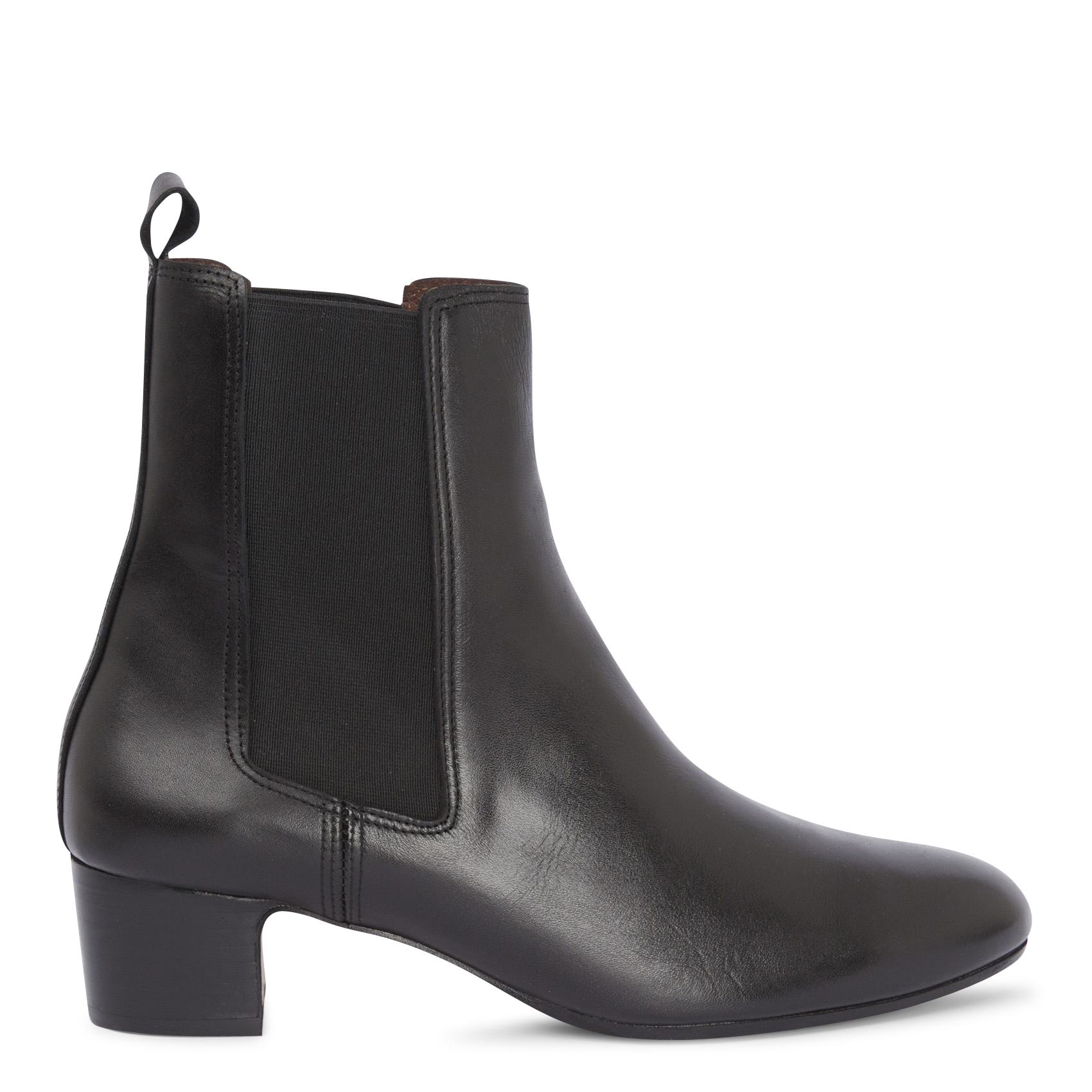NIABELLA - Bottines en cuir| Noir