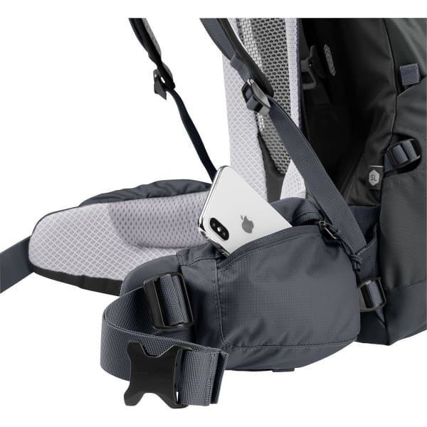 Sac à dos randonnée DEUTER FUTURA AIR TREK 45 + 10 SL NOIR/GRAPHITE