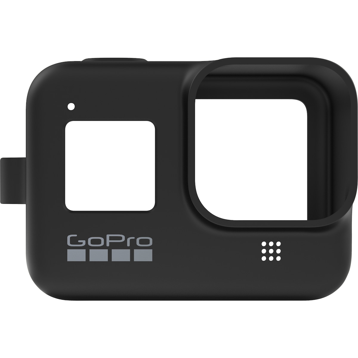 GoPro silikondeksel + halssnor (sort)