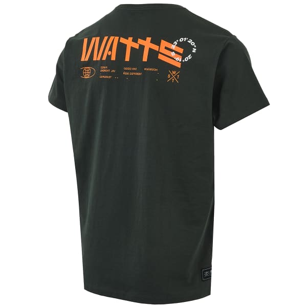 T-shirt WATTS XCORE TEE GREEN/MUSTARD