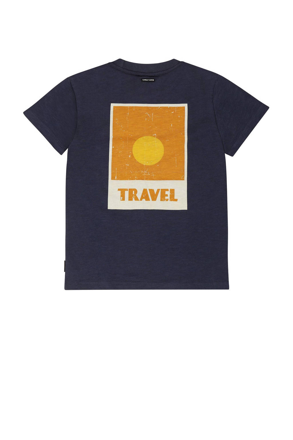 Tumble 'n Dry T-shirt Lucca navy blauw
