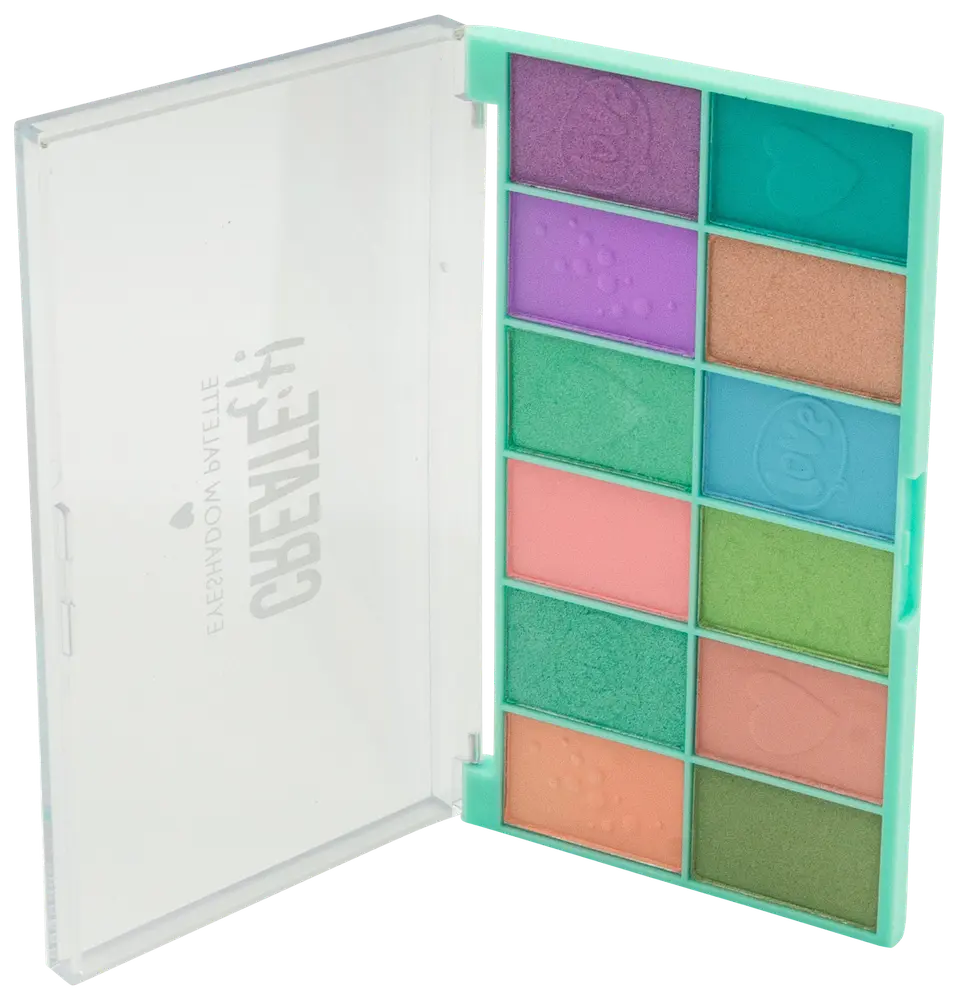 CREATEit Øjenskygge palette - assorterede farver