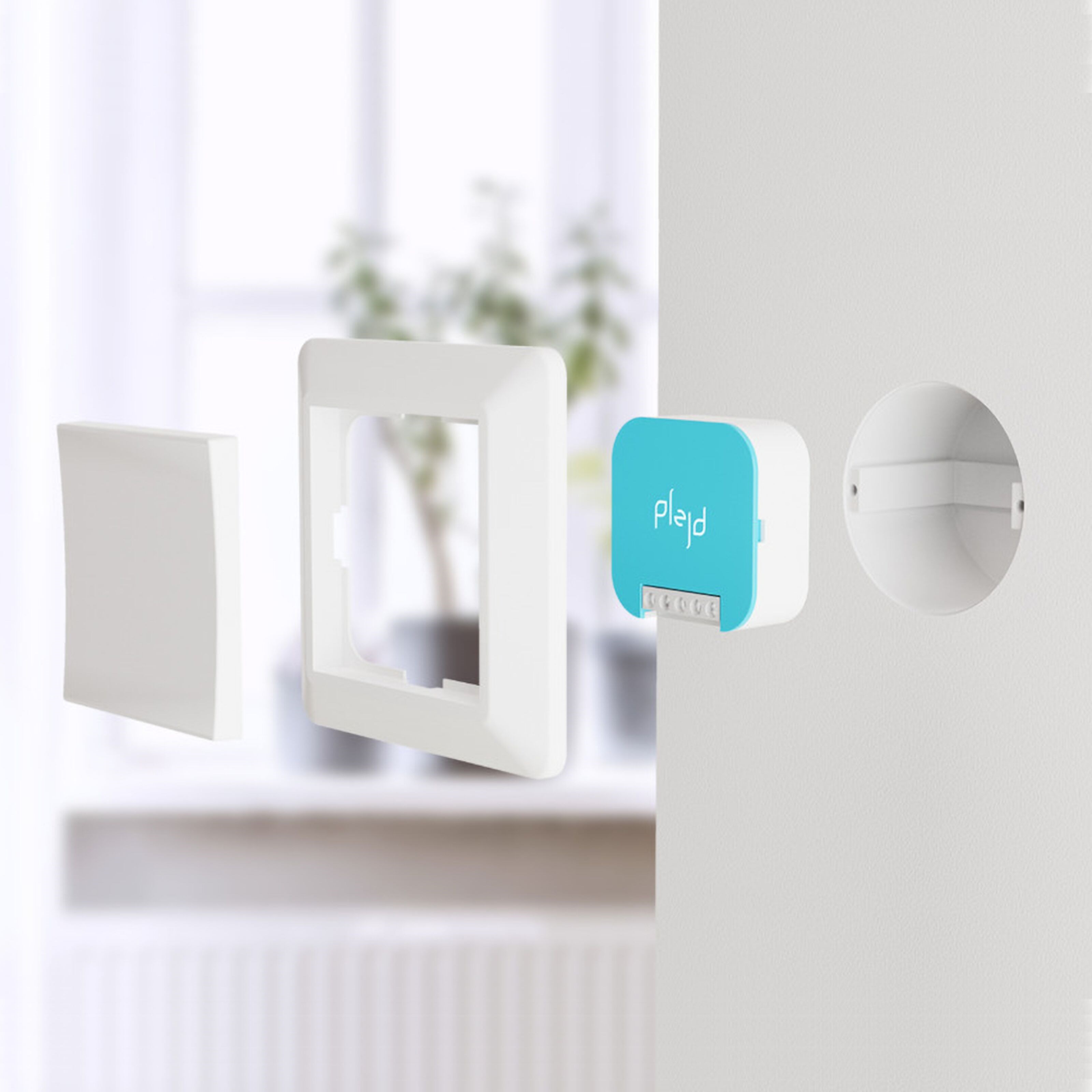 Plejd Innfelt Bluetooth-fjernstrømbryter 3500 W