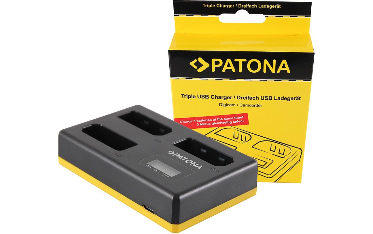 USB Ladegerät für Nikon EN-EL14Triple Ladegerät