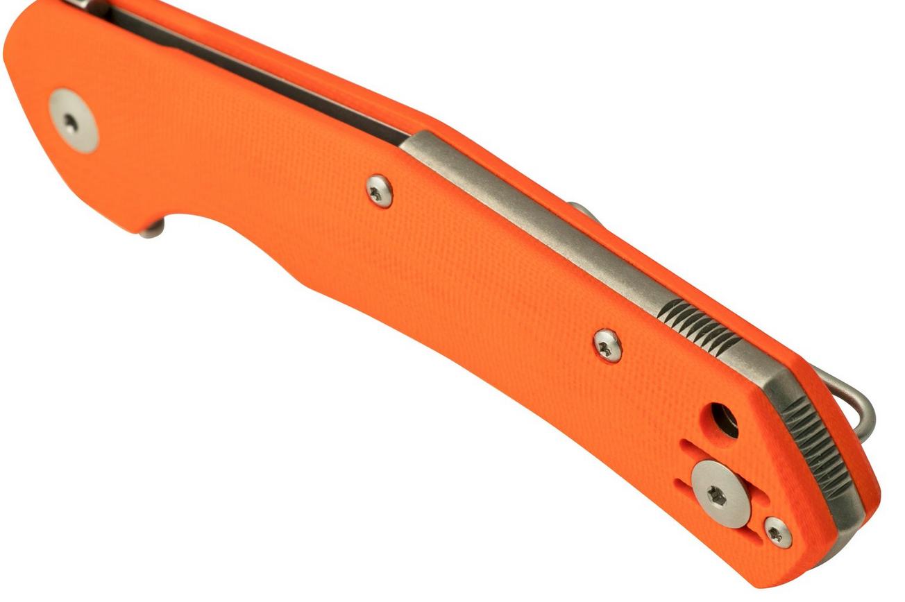GiantMouse ACE Jutland Orange G10 zakmes, Ansø en Voxnaes design
