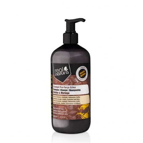 Real Natura Shampoo Sem Sal Pro-Força Crina 500ml