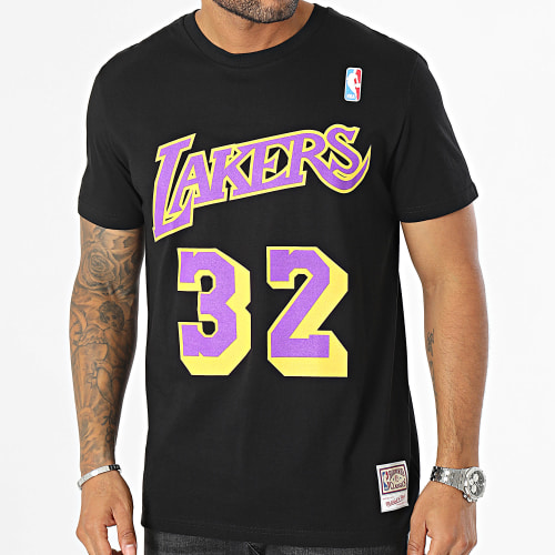 Tee Shirt Team Logo Los Angeles Lakers Noir