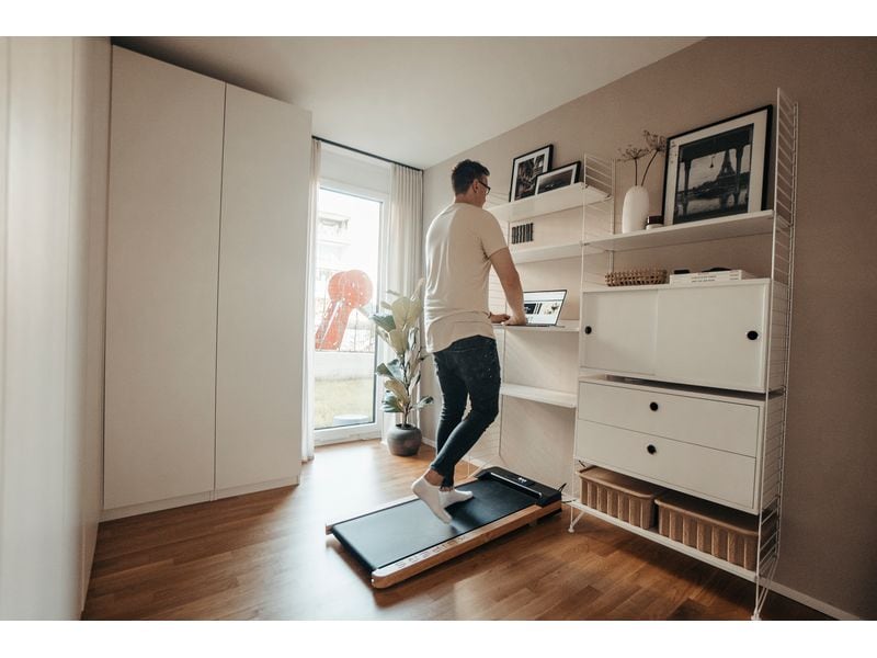 Kuipers Fitness Laufband K1 aus Eschenholz Laufband aus Eschenholz