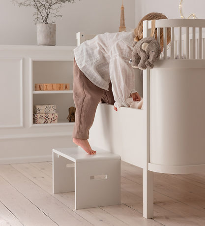 Sebra Hocker - 23,5x23,5x36 - Weiß