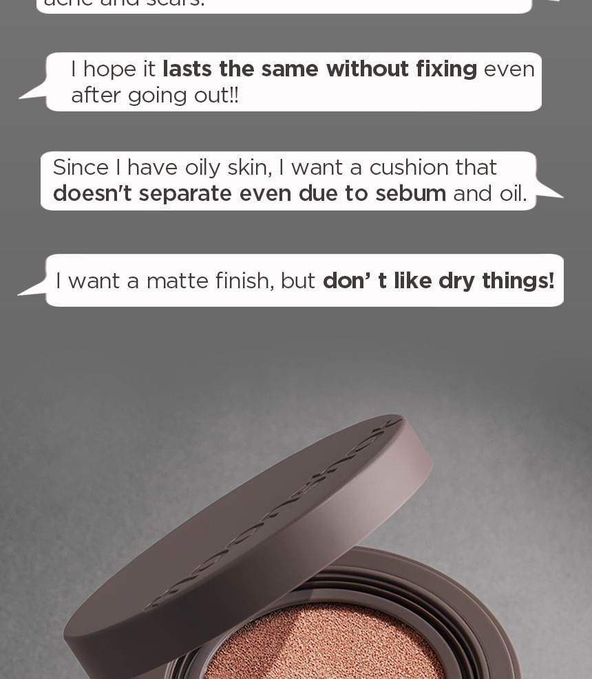 Moonshot - Conscious Fit Matte Cushion Foundation - 3 kleuren