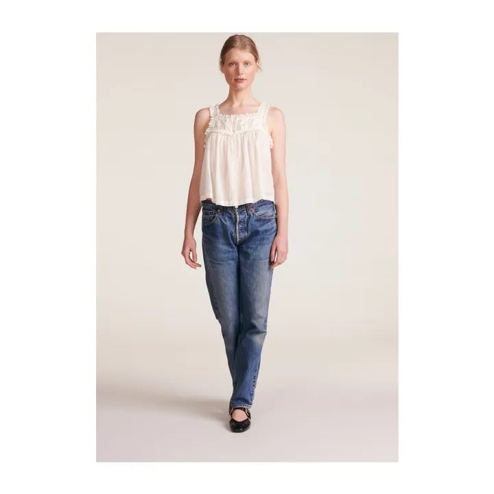 BELLEPIECE Top Marisol Dentelle | Ivoire