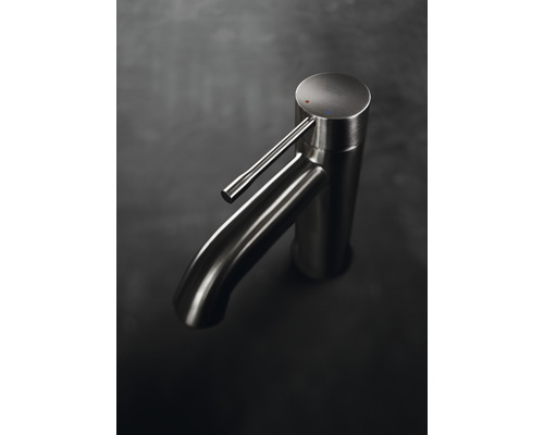 GROHE ESSENCE hard grafiet geborstelde wastafelmengkraan 23589AL1