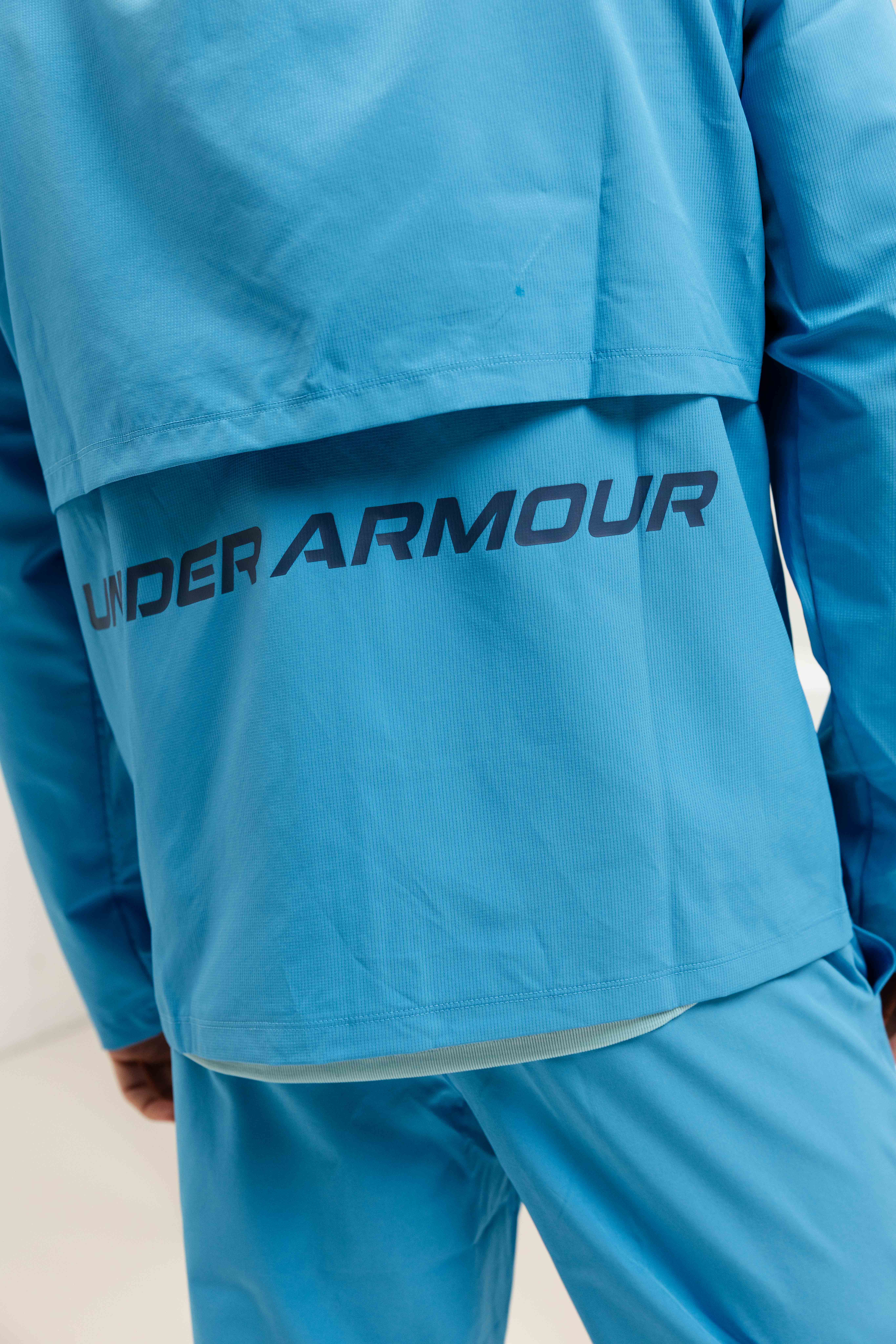 Under Armour Launch Trainingspak Heren Blauw