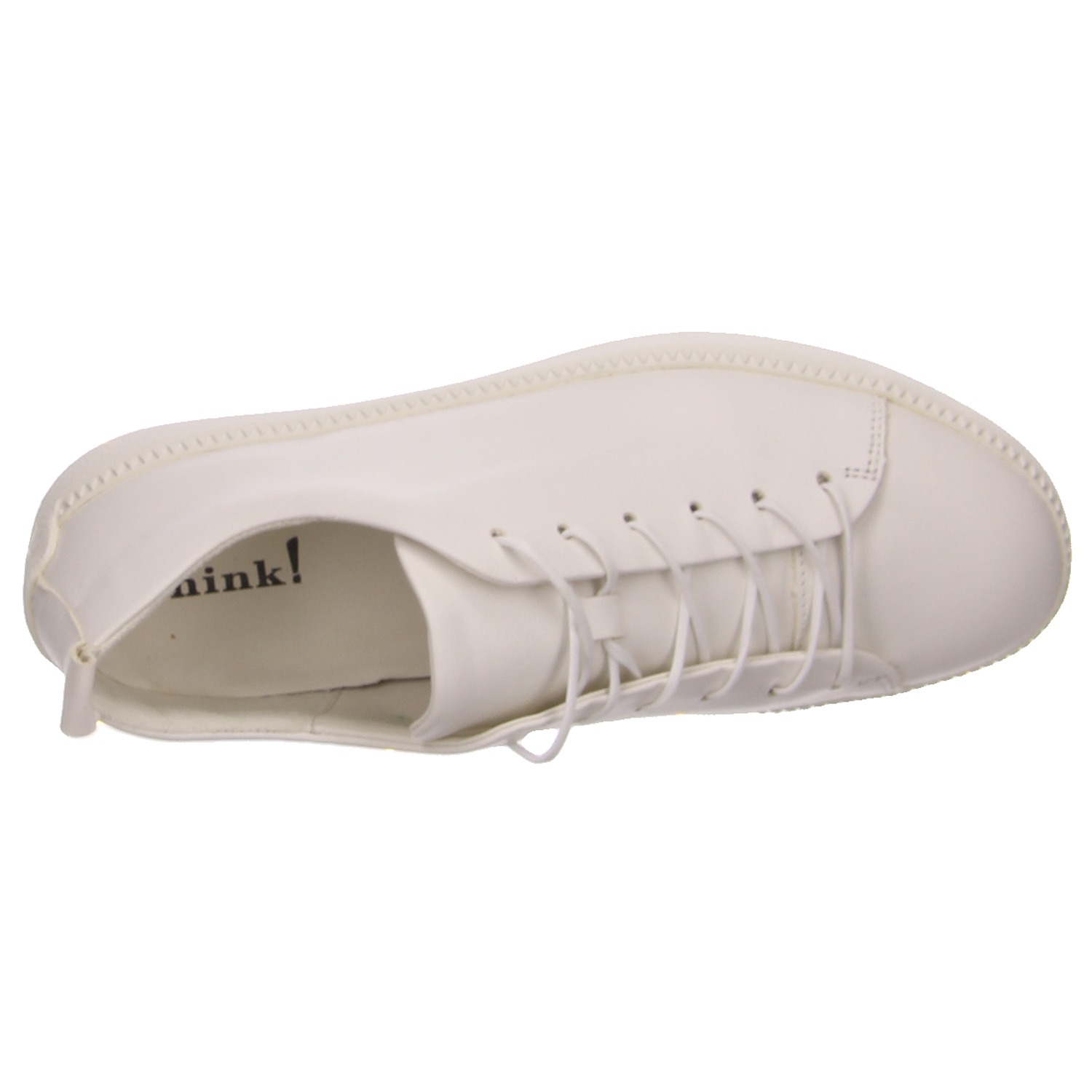 Think Sneaker weiß weiss/weiss kombi