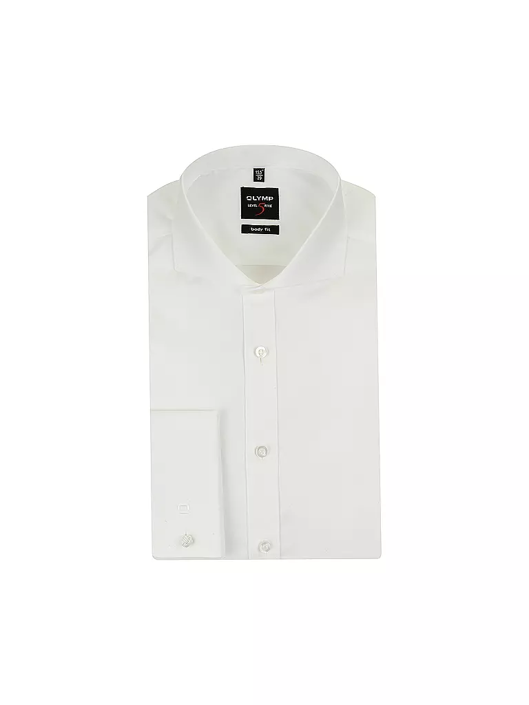 OLYMP LEVEL FIVE Hemd Body Fit beige