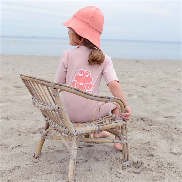 Køb Petit Crabe Rose Nude Noe Frog Heldragt m. Lynlås