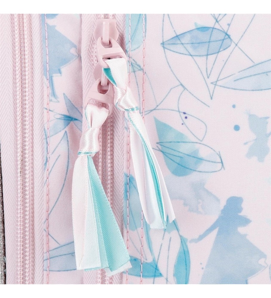 Estojo para lápis Joumma Bags Frozen Memories com três compartimentos, azul.