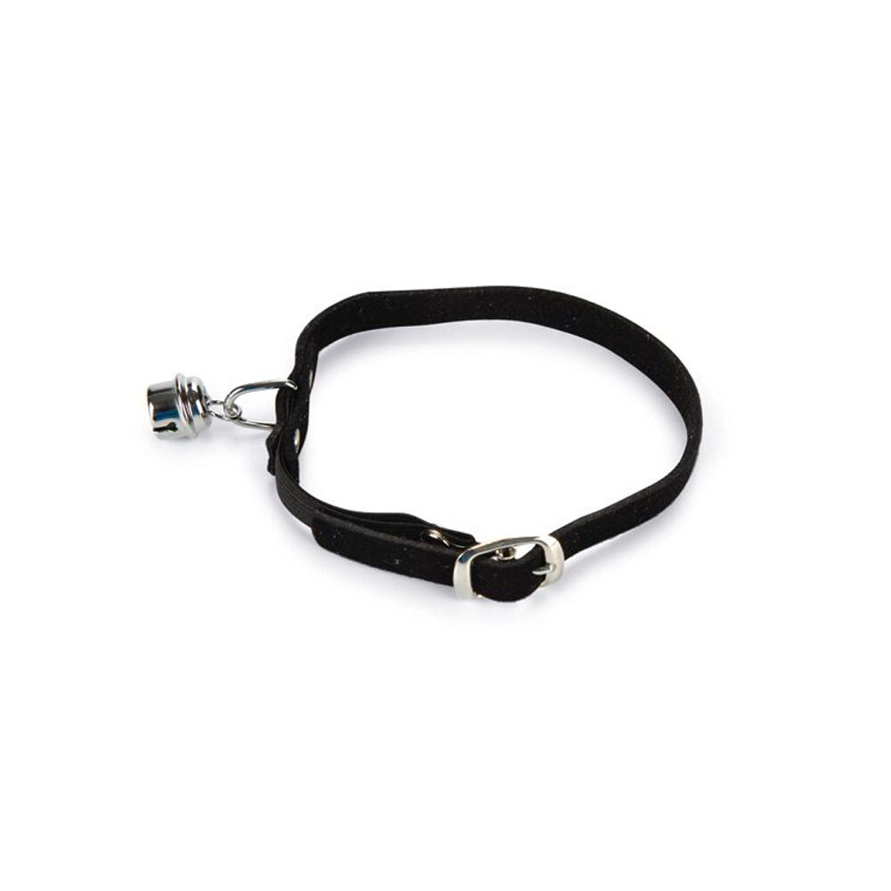 Beeztees Kattenhalsband Suede - Zwart
