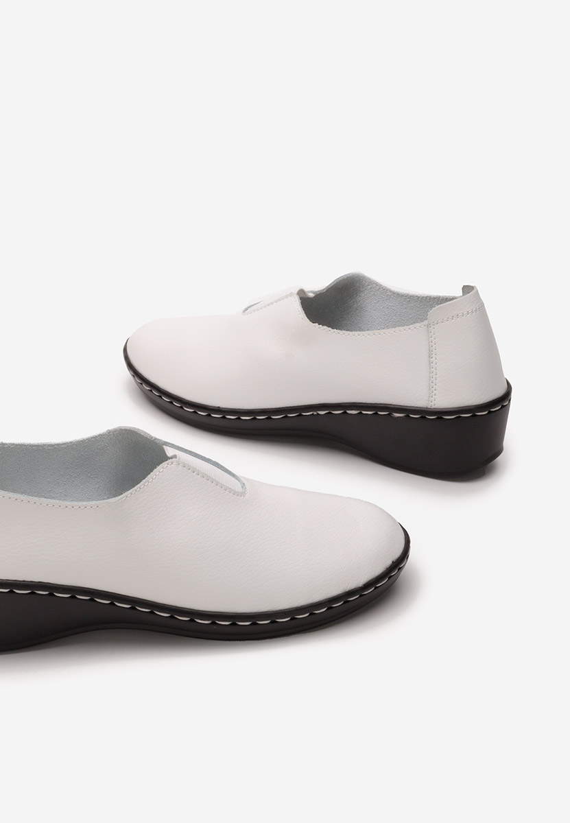 Chaussures casual femme blancs Emille