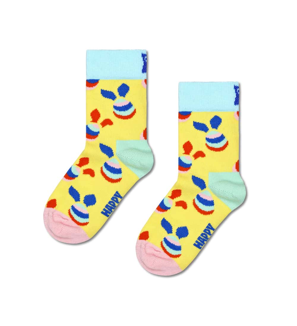 Happy Socks Kids What Came First Sock Socken in Mehrfarbig