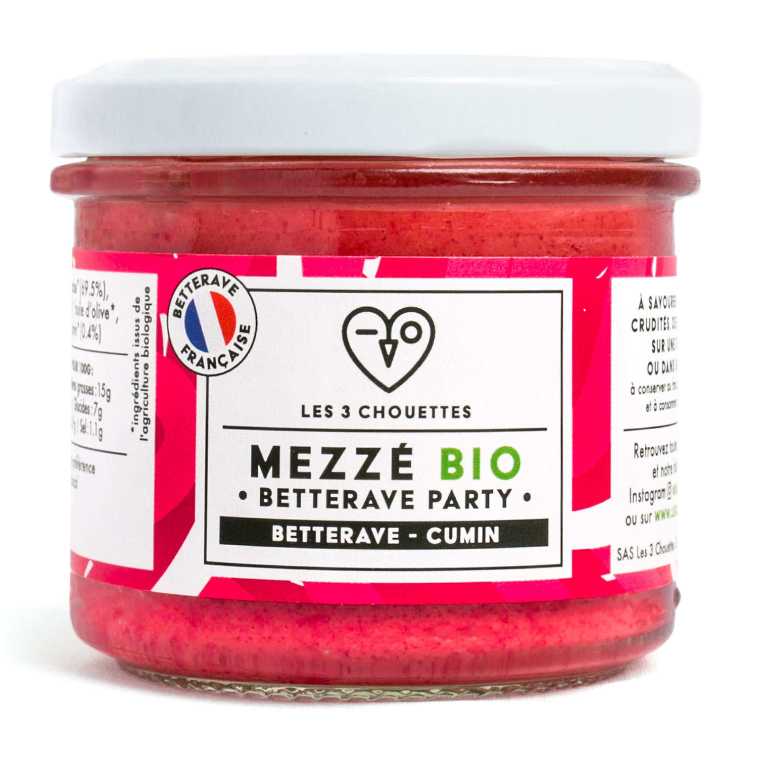 Mezzé bio Betterave Party - Betterave et cumin bio