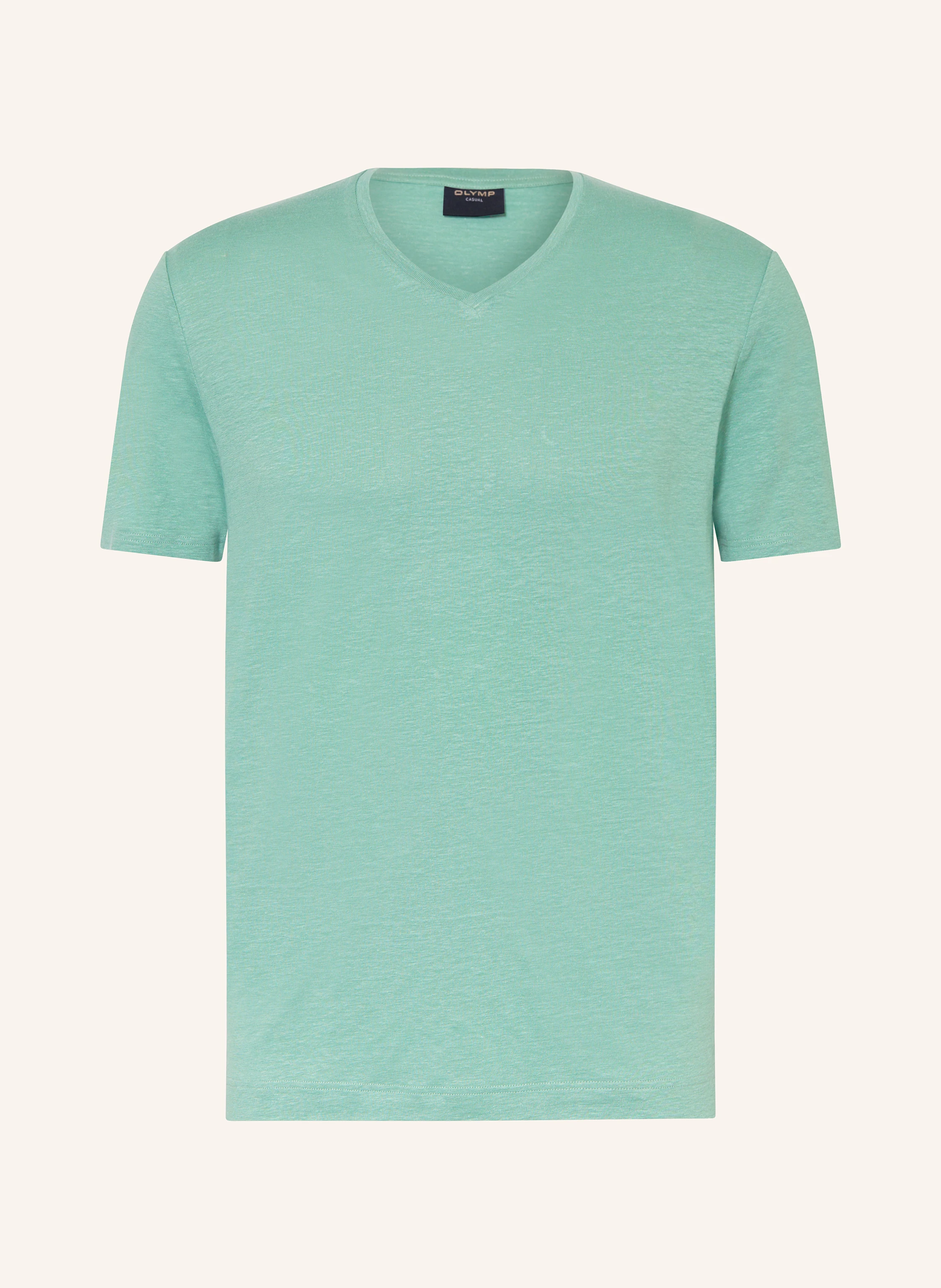 OLYMP T-Shirt aus Leinen